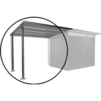 Biohort Seitendach Gr. L zu Gerätehaus AvantGarde A1, A5 dunkelgrau-metallic