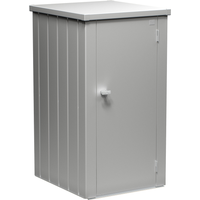 Biohort Terrassenschrank 'Julia' silber-metallic Gr. L