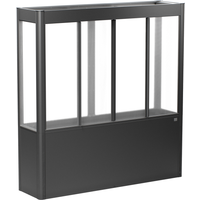 Biohort Hochbeet mit Gewächshaus 'Florentina Maxi' dunkelgrau metallic 201,6 x 213 x 54,7 cm