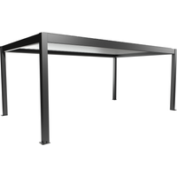 Biohort Pergola dunkelgrau metallic/silberfarben 6 x 3,5 m
