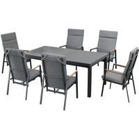 bellavista® Gartenmöbelset 'Newport' für 6 Personen Aluminium