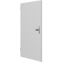 Roro Mehrzwecktür Stahl weiß 875 x 2000 mm links
