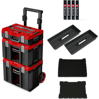Einhell Werkzeugkoffer 'E-Case Rolling Workshop Sealed' mit Rollen 47,4 x 76,6 x 39,8 cm