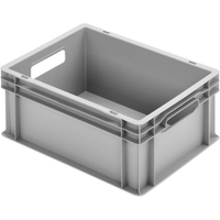 Alutec Kunststoffbehälter geschlossen grau 40 x 30 x 17,5 cm
