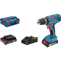 Bosch Akku-Bohrschrauber 'GSR 18V-21' Professional 2 x 2,0 Ah mit Transportbox