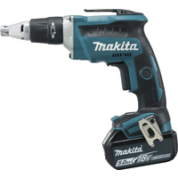Makita Akku-Schnellbauschrauber 'DFS452RTJ' mit 2 Akkus, mit LED, 18 V