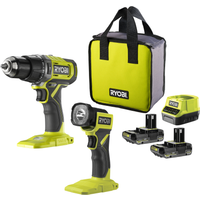 Ryobi Akku-Schlagbohrschrauber ONE+ 'RPD18-2C20ST' mit Akku