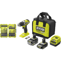 Ryobi Akku-Schlagbohrschrauber-Set 'ONE+ RPD18C-2C42SA32' 18 V mit 2 x Akku und Ladegerät