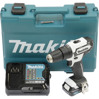 Makita Akku-Schlagbohrschrauber 'HP333DSAW' 12 V mit Akku, Ladegerät und Koffer