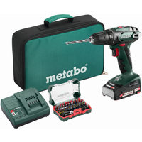 Metabo Akku-Bohrschrauber-Set 'BS 18' 18 V mit Akku und Ladegerät