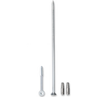 toom Senkkopfschraube TX30 Stahl verzinkt Ø 6 x 200 mm 100 Stück