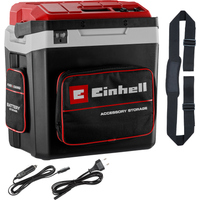 Einhell Akku-Kühlbox 'TE-COL 18/27 Li-Solo' schwarz/rot 27 l mit Warmhaltefunktion
