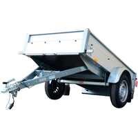 Stema PKW-Anhänger 'Basic Plus 750' ungebremst 750 kg mit Hochspriegel und Kippdeichsel