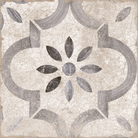Bodenfliese 'Retro Mesina gris' Feinsteinzeug mehrfarbig 22,5 x 22,5 cm