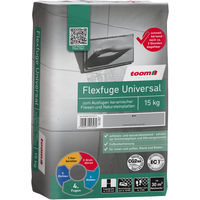 toom Flexfuge 'Universal' grau 15 kg
