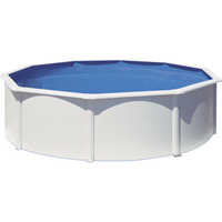 GRE Stahlwandpool-Set 'Bora Bora' Ø 350 x 120 cm mit Sicherheitsleiter und Kartuschenfilter