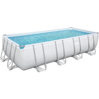 Bestway Frame-Pool-Set 'Power Steel' 549 x 274 x 122 cm mit Sicherheitsleiter und Filterpumpe