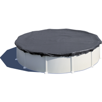 GRE Pool-Winterabdeckung schwarz Ø 440 cm