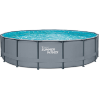 Frame-Pool-Set 'Elite Frame' Ø 549 x 132 cm mit Filterpumpe und Sicherheitsleiter