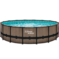 Frame-Pool-Set 'Elite Frame' Ø 488 x 122 cm mit Filterpumpe und Sicherheitsleiter