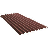 Onduline Dach- und Wandplatte 'Base' rot 200 x 85,5 x 0,26 cm