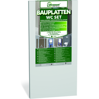 Ultrament Bauplatten-WC-Set 'Do it' 2 cm 4-teilig