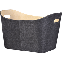 Firefix Filzkorb anthrazit/beige 56 x 37 x 42 cm