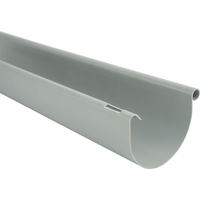 Marley Dachrinne halbrund grau RG 125 200 cm
