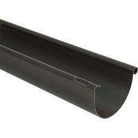 Marley Dachrinne halbrund braun RG 100 200 cm