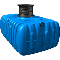 4rain Zisterne 'Flat M' blau 12000 l