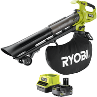Ryobi Akku-Laubsauger 'ONE+ HP Brushless RY18BVXA-150' mit Akku und Ladegerät