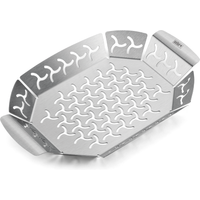 Weber Grillkorb 'Premium' klein Edelstahl 18,8 x 26,9 cm