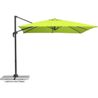 Schneider Ampelschirm 'Rhodos Junior' apfelgrün 270 x 270 cm