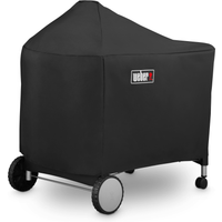 Weber Weber Abdeckung für Holzkohlegrill 'Performance Premium Deluxe' schwarz 118,62 x 101,09 x 123,19 cm