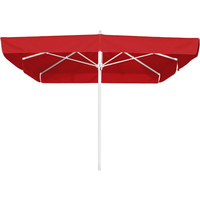 Schneider Marktschirm 'Quadro' rot 300 x 300 cm
