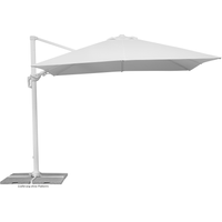 Schneider Ampelschirm 'Rhodos Twist Bianco' drehbar 300 x 300 cm