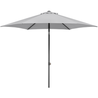 Schneider Marktschirm 'Sevilla' silbergrau Ø 270 cm