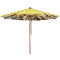 Schneider Marktschirm 'Malaga' forest/gelb Ø 300 cm
