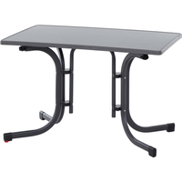 Siena Garden Gartentisch 'Paco' klappbar Stahl 70 x 70 x 110 cm