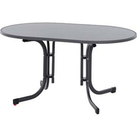 Siena Garden Gartentisch 'Paco' klappbar Stahl 90 x 70 x 138 cm