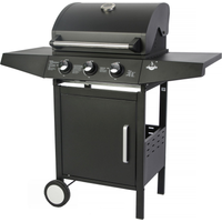 EL FUEGO El Fuego Gasgrill 'San Angelo' schwarz 109,6 x 110,5 x 53 cm