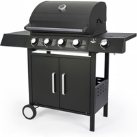 EL FUEGO El Fuego Gasgrill 'San Angelo' schwarz 110 x 120 x 48 cm