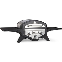 EL FUEGO El Fuego Gasgrill 'Medison' silbern 118,5 x 52 x 38 cm