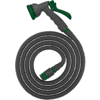 toom Flex-Gartenschlauch mit Multifunktionsbrause 5-15 m