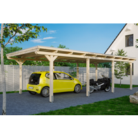 SKAN HOLZ Einzelcarport 'Emsland' 404 x 846 cm unbehandelt