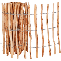 Rollzaun haselnussfarben 500 x 80 cm