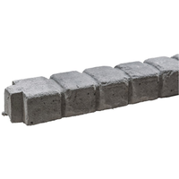 Beckers Betonzaun Betonzaunoberlatte 'Mediterran Klassik Stein' 144 x 10 x 6 cm grau