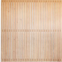 andrewex Sichtschutzzaun 'Quadra' Kiefernholz 180 x 180 cm