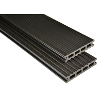Kovalex Terrassendielen 'Exklusiv' anthrazit matt 4000 x 145 x 26 mm