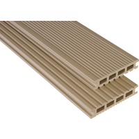 Kovalex Terrassendiele 'Exklusiv' sandfarben matt 2500 x 145 x 26 mm